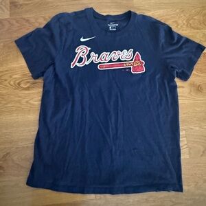 Nike Atlanta Braves ⚾️Tee with White Logo